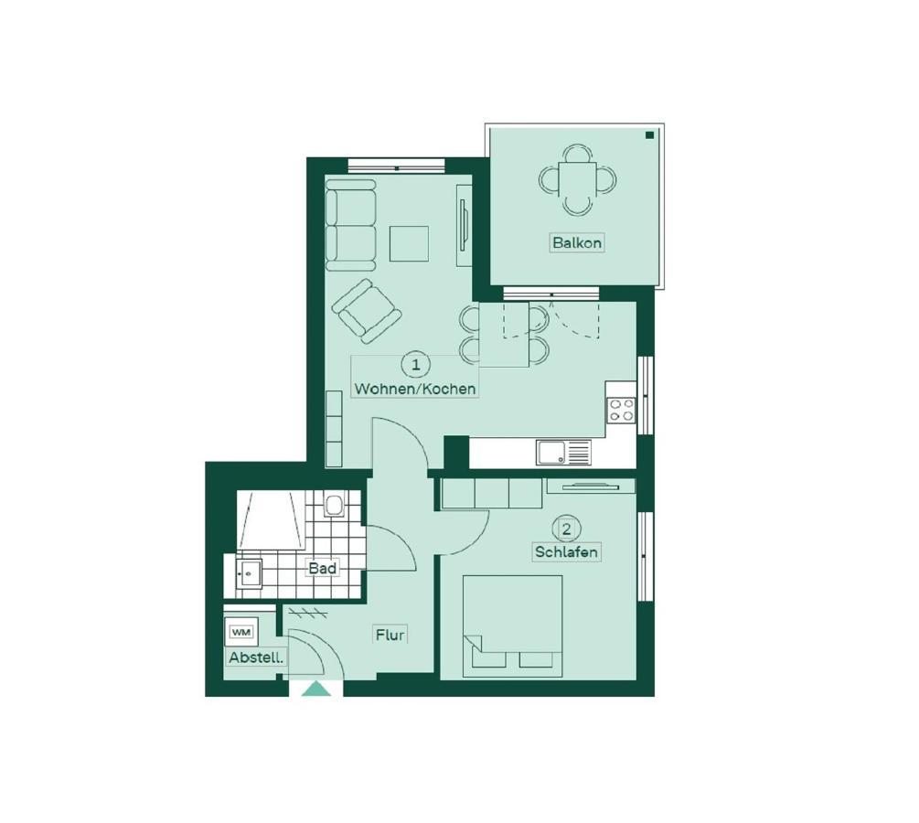 Apartment "Sonnendeck" - Haffresidenz Zirchow Dış mekan fotoğraf